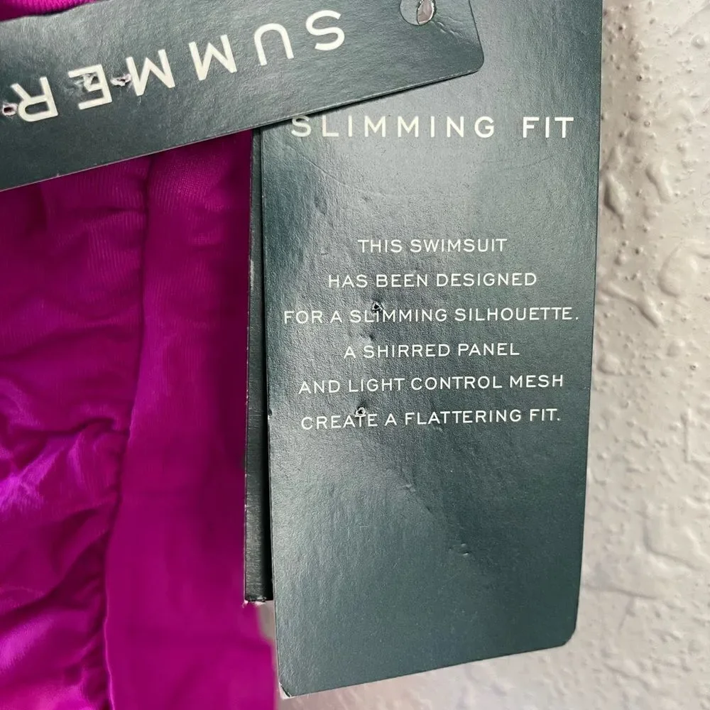NWT Lauren Ralph Lauren Matching Tankini and Bottoms Size 16